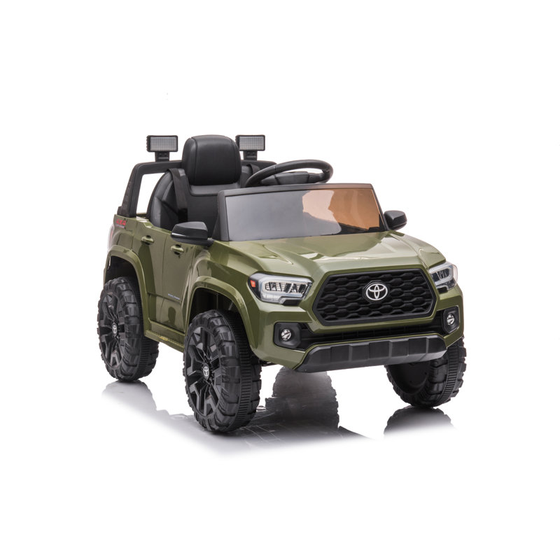 NEECHIPRO Licenced Toyota Tacoma 12V Battery Powered Kids Ride on Car Toy with Remote Control Reviews Wayfair Canada